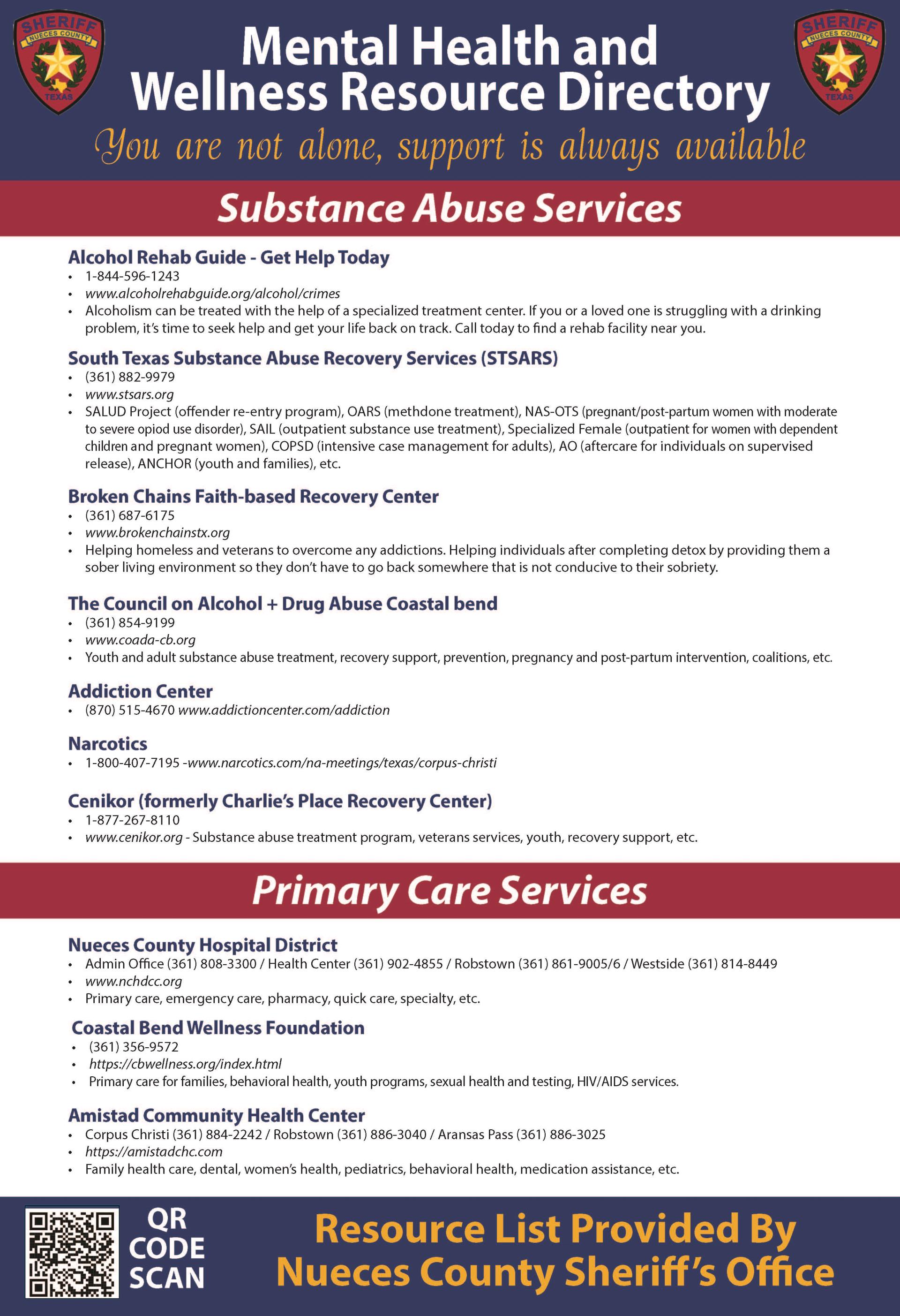 Substance Abuse - Primary Care