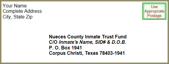 Send money to inmate deals in county jail